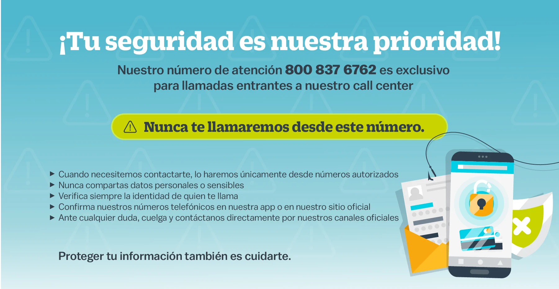 Tu seguridad