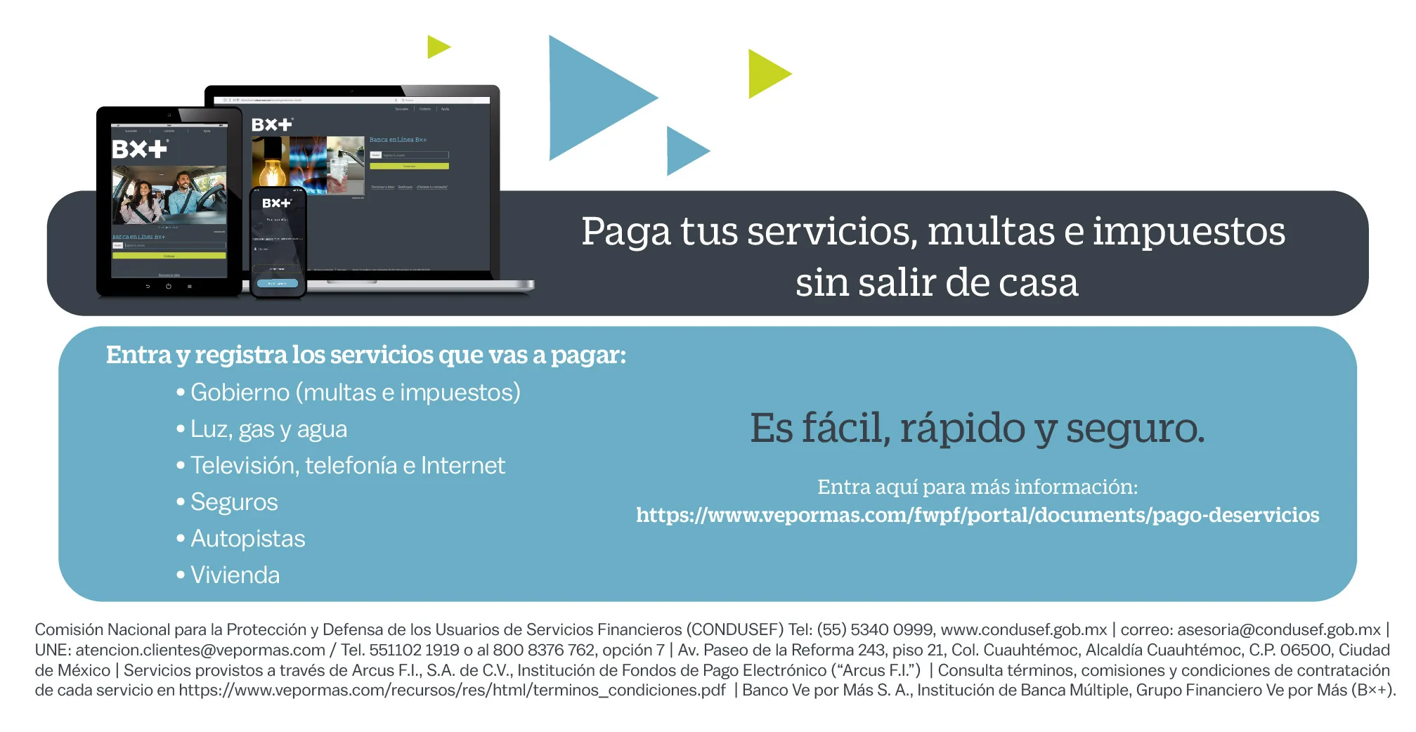 Pago de servicios